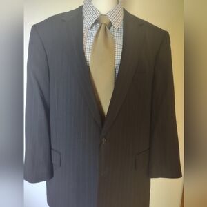 52R Navy Pinstripe Jos. A. Bank Suit